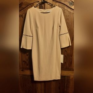 Calvin Klein Pale Pink Dress. Size 8